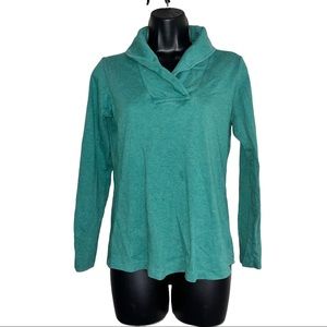 L.L.Bean Criss Cross Detail Sweatshirt